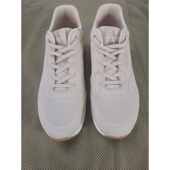 Skechers Street Los‎ Angeles 155196 Uno-Shimmer Away Pink Womens Size 11 - Picture 2 of 7